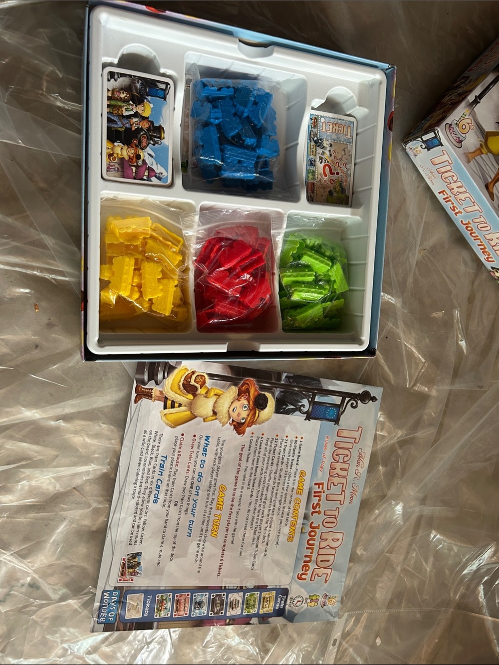 Ticket to Ride: First Journey Kids Board Game - Picture 3 of 5